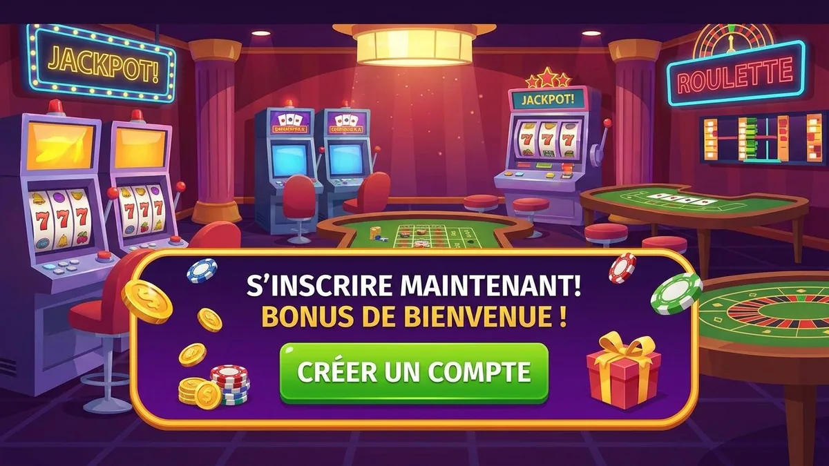 Inscription avec bonus